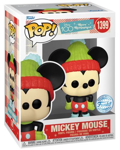 Figurica Funko POP! Disney's 100th: Mickey Mouse - Mickey Mouse (Retro Reimagined) (Special Edition) #1399 - 2