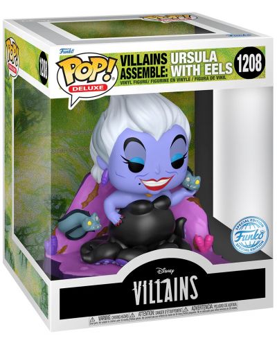 Figura Funko POP! Deluxe: Villains Assemble - Ursula with Eels (Special Edition) #1208 - 2