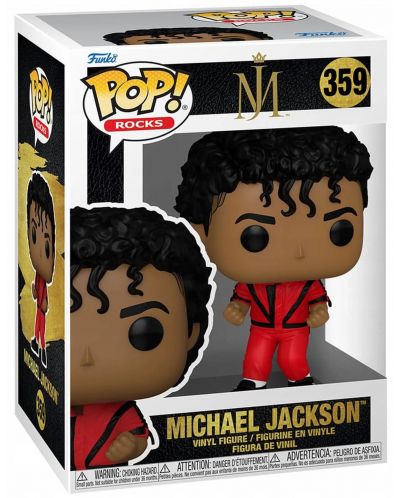 Figura Funko POP! Rocks: Michael Jackson - Michael Jackson (Thriller) #359 - 2