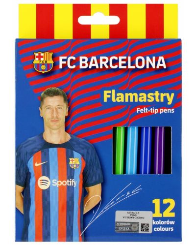 Flomasteri Astra FC Barcelona - 12 boja - 1