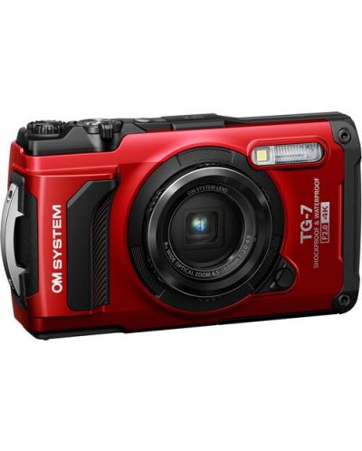 Fotoaparat Olympus - TG-7, Red - 1