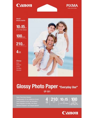 Foto papir Canon - GP-501, 10x15cm, 100 listova - 1