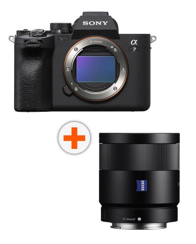 Fotoaparat Sony - Alpha A7 IV + Objektiv Sony - Zeiss Sonnar T* FE, 55mm, f/1.8 ZA - 1