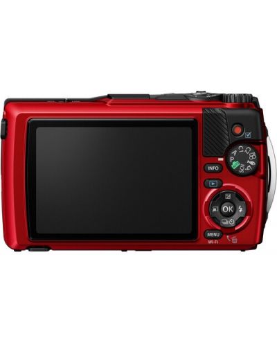 Fotoaparat Olympus - TG-7, Red - 2