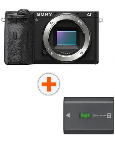 Fotoaparat Sony - A6600 + Baterija Sony - P-FZ100, 2280 mAh - 1