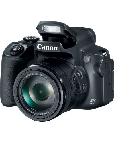 Fotoaparat Canon - PowerShot SX70 HS, crni - 8