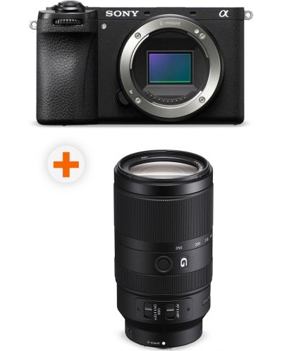 Fotoaparat Sony - Alpha A6700, Black + Objektiv Sony - E, 70-350mm, f/4.5-6.3 G OSS - 1