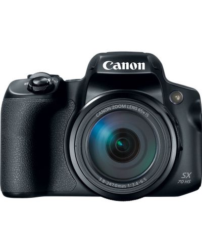 Fotoaparat Canon - PowerShot SX70 HS, crni - 1