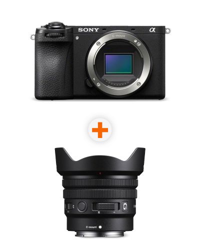 Fotoaparat Sony - Alpha A6700, Black + Objektiv Sony - E PZ, 10-20mm, f/4 G - 1