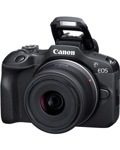 Fotoaparat Canon - EOS R100, RF-S 18-45mm, f/4.5-6.3 IS STM, Black - 8
