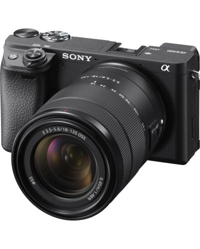 Fotoaparat bez zrcala Sony - A6400, 18-135mm OSS, Black - 1