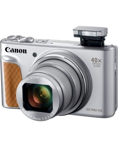 Fotoaparat Canon - PowerShot SX740 HS, srebrnast - 7