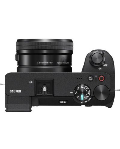 Fotoaparat Sony - Alpha A6700, Objektiv Sony - E PZ 16-50mm f/3.5-5.6 OSS, Black - 3