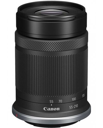 Fotoaparat Canon - EOS R100, RF-S 18-45mm f/4.5-6.3 IS STM, RF-S 55-210mm f/5-7.1 IS STM,Black + Objektiv Canon - RF 35mm f/1.8 IS Macro STM - 4