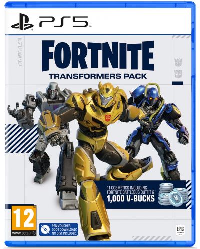 Fortnite Transformers Pack - Kod u kutiji (PS5) - 1