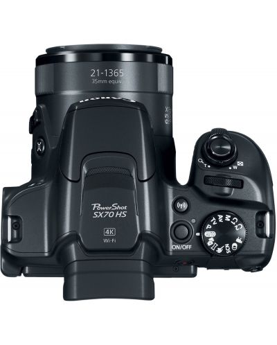 Fotoaparat Canon - PowerShot SX70 HS, crni - 7