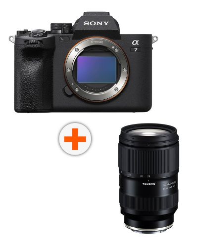 Fotoaparat Sony - Alpha A7 IV + Objektiv Tamron - AF, 28-75mm, f2.8 DI III VXD G2 - 1