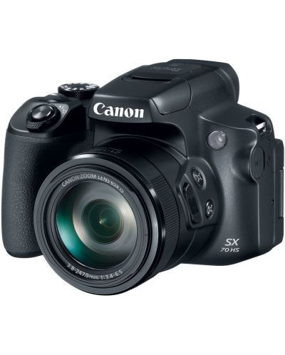 Fotoaparat Canon - PowerShot SX70 HS, crni - 3