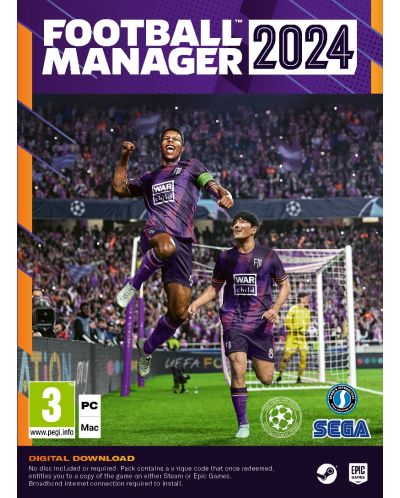 Football Manager 2024 - Kod u kutiji (PC) - 1