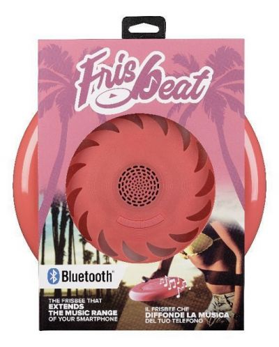 Frizbi sa zvučnikom Cellularline - Frisbeat, Bluеtooth, crveni - 2