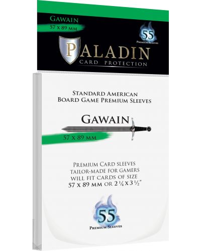 Štitnici za kartice Paladin - Gawain 57 x 89 (Standard American) - 1