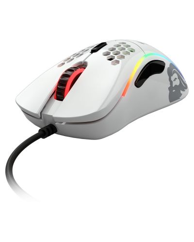 Gaming miš Glorious Odin - model D, glossy white - 1