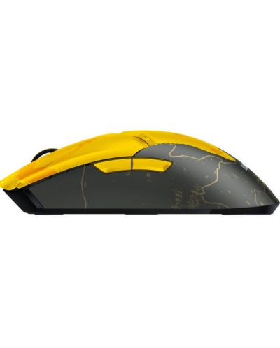 Gaming miš Razer - Viper V2 Pro - PUBG Ed., optički, bežični, crni/žuti - 3