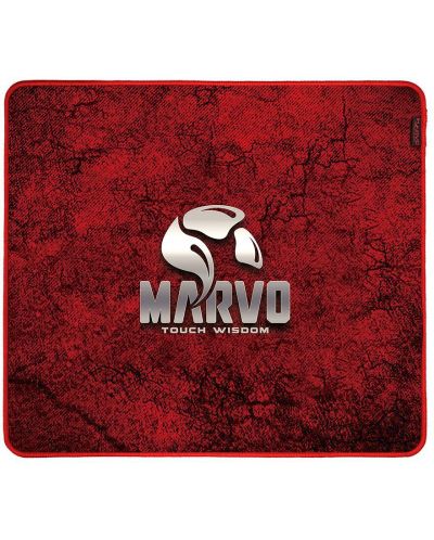 Gaming podloga za miš Marvo - G39, L, mekana, crvena - 1