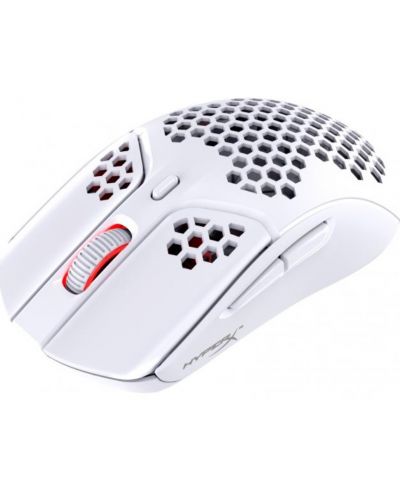 Gaming miš HyperX - Pulsefire Haste, optički, bežični, bijeli - 7