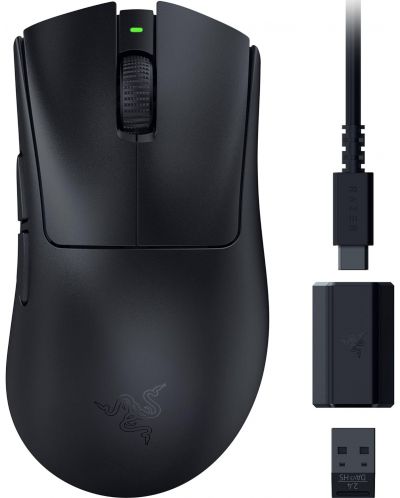 Gaming miš Razer - DeathAdder V3 HyperSpeed, optički, crni - 1