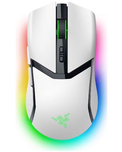 Gaming miš Razer - Cobra Pro,  optički, bežični, bijeli - 1