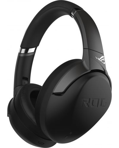 Gaming slušalice s mikrofonom Asus - ROG Strix Go BT, ANC, crne - 1
