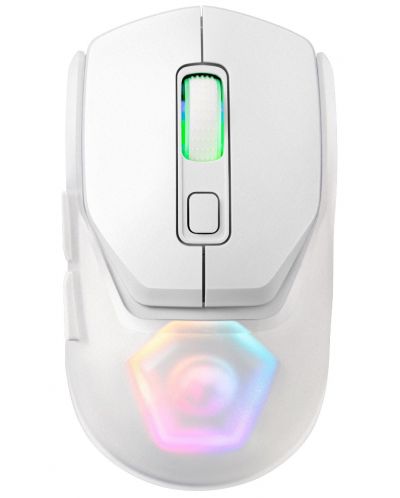 Gaming miš Marvo - Fit Pro, optički, bežični, bijeli - 1