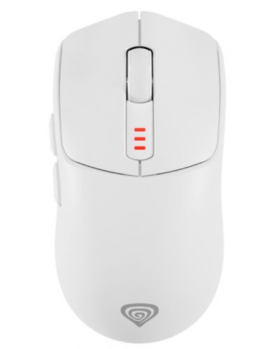 Gaming miš Genesis - Zircon 500, optički, bežični, bijeli - 1