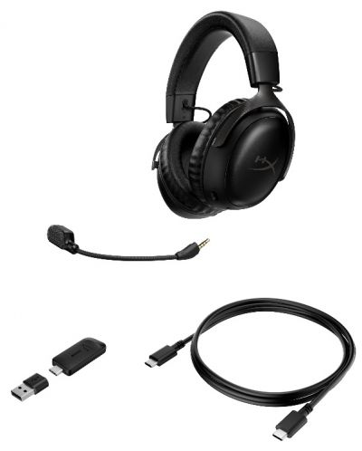 Gaming slušalice HyperX - Cloud III, PC/PS5/PS4/Switch, bežične, crne - 7