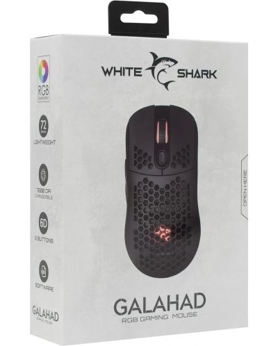 Gaming miš White Shark - GALAHAD, optički, crni - 7