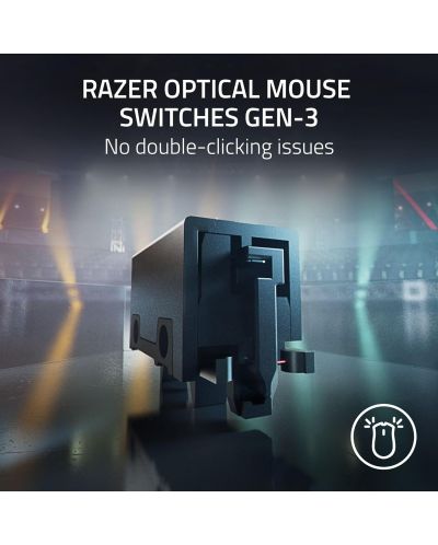 Gaming miš Razer - DeathAdder V3 Pro + Wireless Dongle Bundle, crni - 8