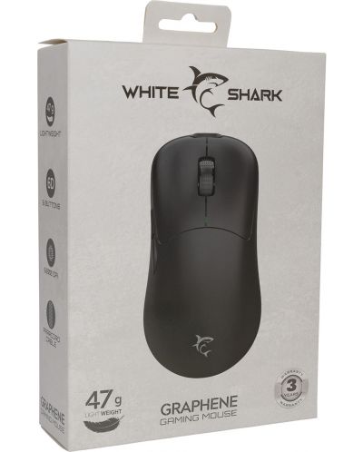 Gaming miš White Shark - GRAPHENE, optički, crni - 7