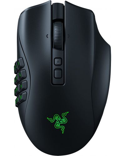 Gaming miš Razer - Naga V2 Pro, optički, bežični, crni - 1