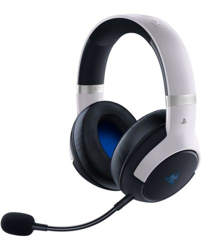 Gaming slušalice Razer - Kaira Pro, Playstation 5, crno/bijele - 1