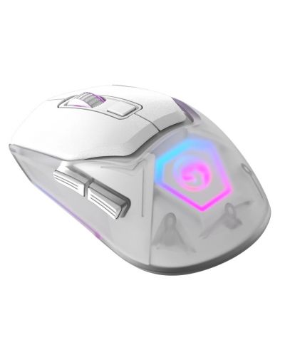 Gaming miš Marvo - Fit Pro, optički, bežični, bijeli - 2