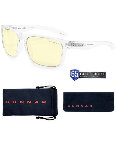 Gaming naočale Gunnar - Intercept, Amber, prozirne - 4