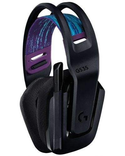 Gaming slušalice Logitech - G535 Lightspeed, bežične, crne - 4
