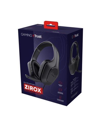 Gaming slušalice Trust - GXT 415 Zirox, crne - 6