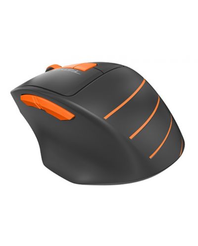Gaming miš A4tech - Fstyler FG30S, optički, bežični, narančasti - 2