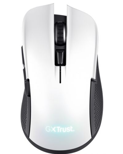 Gaming miš Trust - GXT 923 Ybar, optički, bežični, bijeli - 1