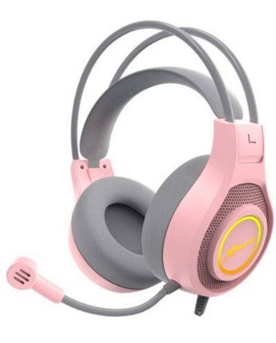 Gaming slušalice Xtrike ME - GH-515P, ružičaste - 1