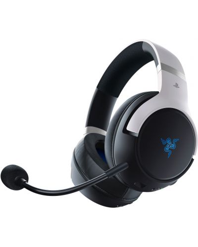 Gaming slušalice Razer - Kaira Pro, Playstation 5, crno/bijele - 2