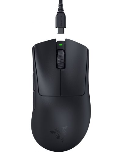 Gaming miš Razer - DeathAdder V3 Pro, optički, bežični, crni - 1