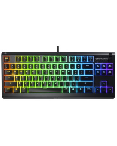 Gaming tipkovnica SteelSeries - Apex 3 TKL, RGB, US, crna - 1